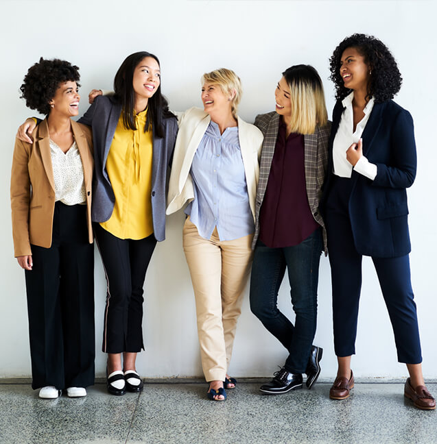 group of professional women 